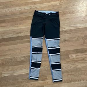 Adidas by Stella McCartney Striped Climalite Leggings Size S